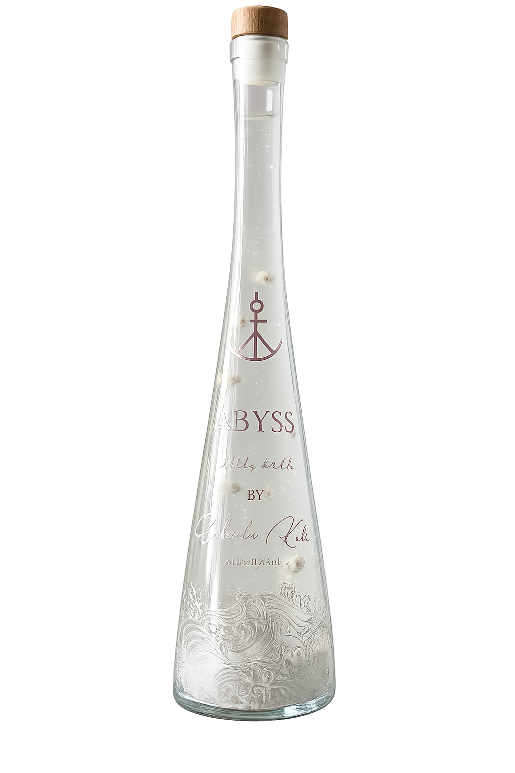 Premium 41 oz Abyss bubble bath, a handcrafted luxury gift with a stunning underwater ocean aesthetic.