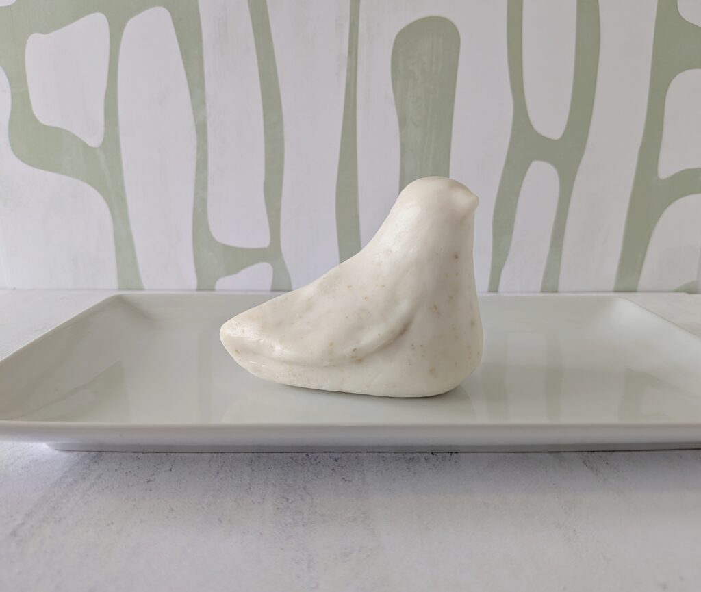 Premium Aviana bird soap, an artisan presentation for the discerning gift-giver.