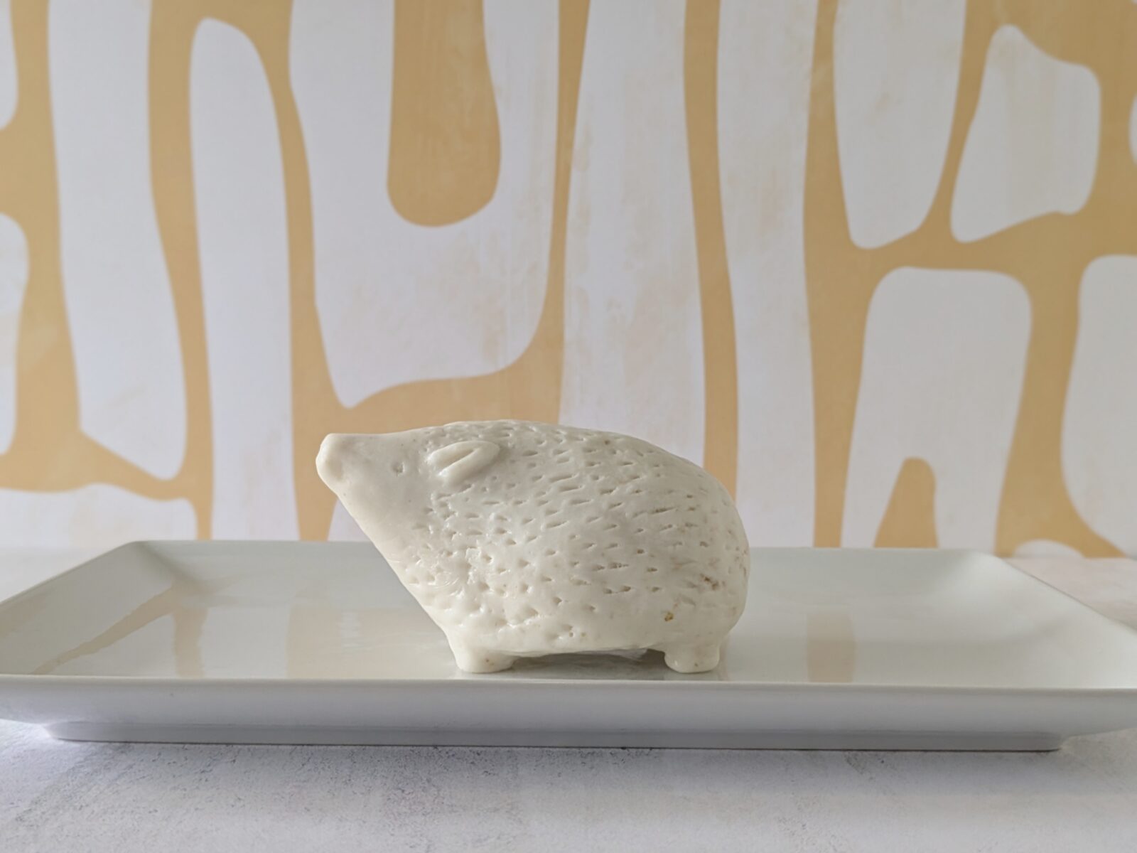Salsola Kali Erinaceus hedgehog soap: a whimsical and rare gift for her.