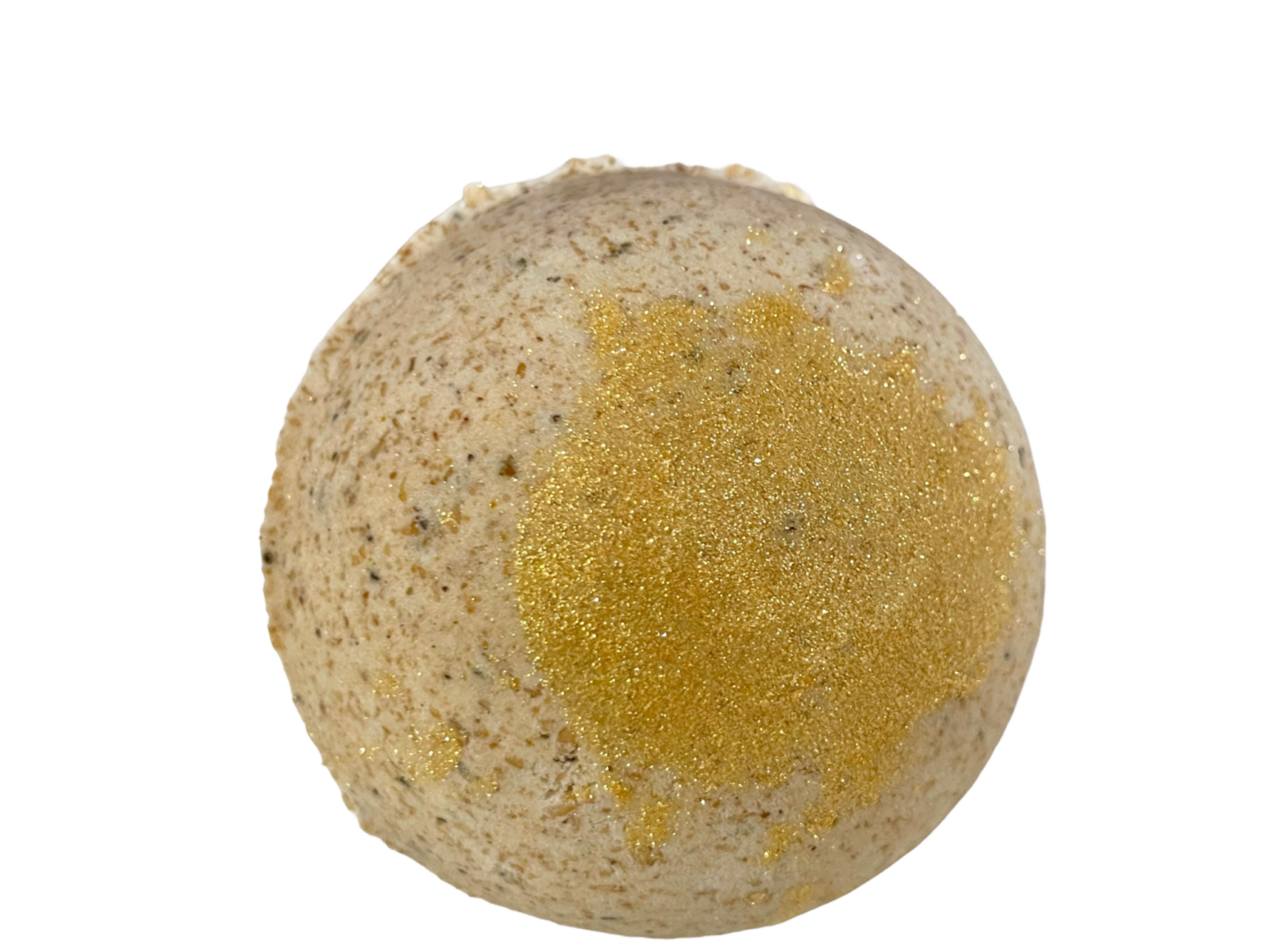 Gold on the Beach bath truffle: a stately holiday gift for a tropical escape.