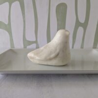 A serene bird-shaped soap, a beautiful unique gift gesture.