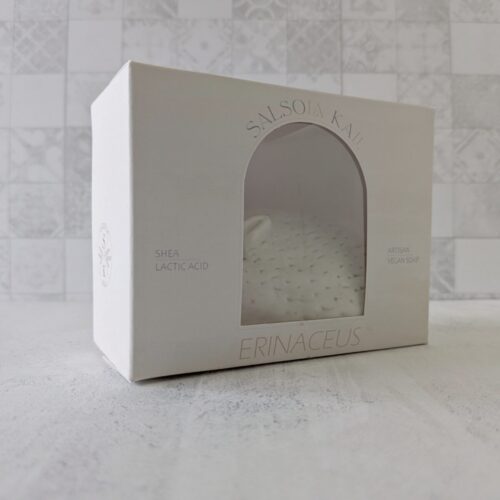 Exquisite hedgehog-shaped soap in a premium presentation for holiday gifting.