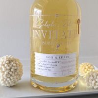 The ultimate luxury self-care gift: Salsola Kali Invitation Goji and Lilies 62 oz bubbly bath.