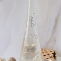 Salsola Kali Abyss luxury ocean-themed bubble bath in a unique 41 oz tall glass bottle.