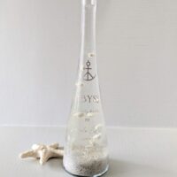 Abyss a beach like bubble bath escape with real sand and floating buttery seashells throughout.