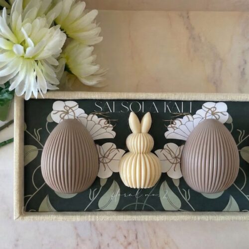 Limited-release Lavender & Lemon Meringue soap set with a light meringue sweetness.
