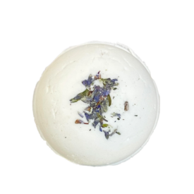 Lavender bloom and white peach scented bath truffle, an exquisite holiday gift.